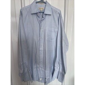 Men’s John w. Nordstrom Light Blue Dress Shirt Size 16-35 (Large)